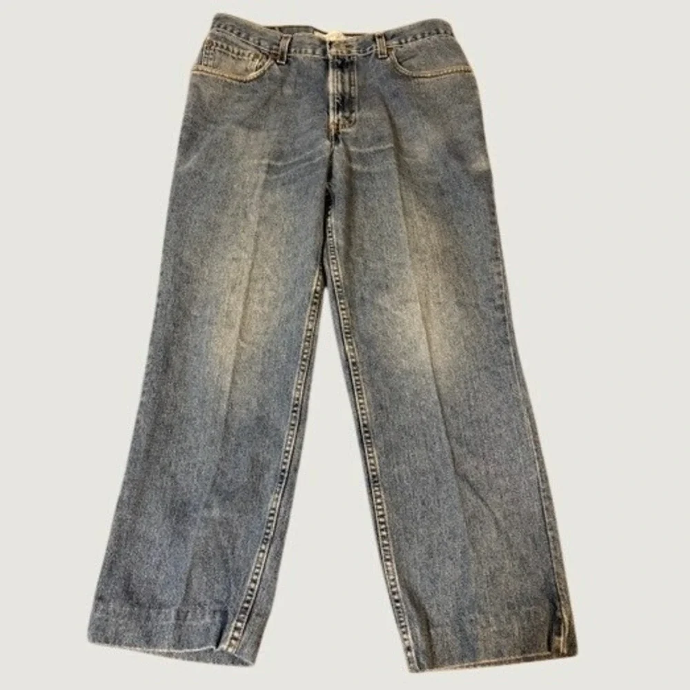 Levis 560 Comfort Fit Jeans Mens 34x30 Blue Medium Wash Loose Tapered Denim VTG